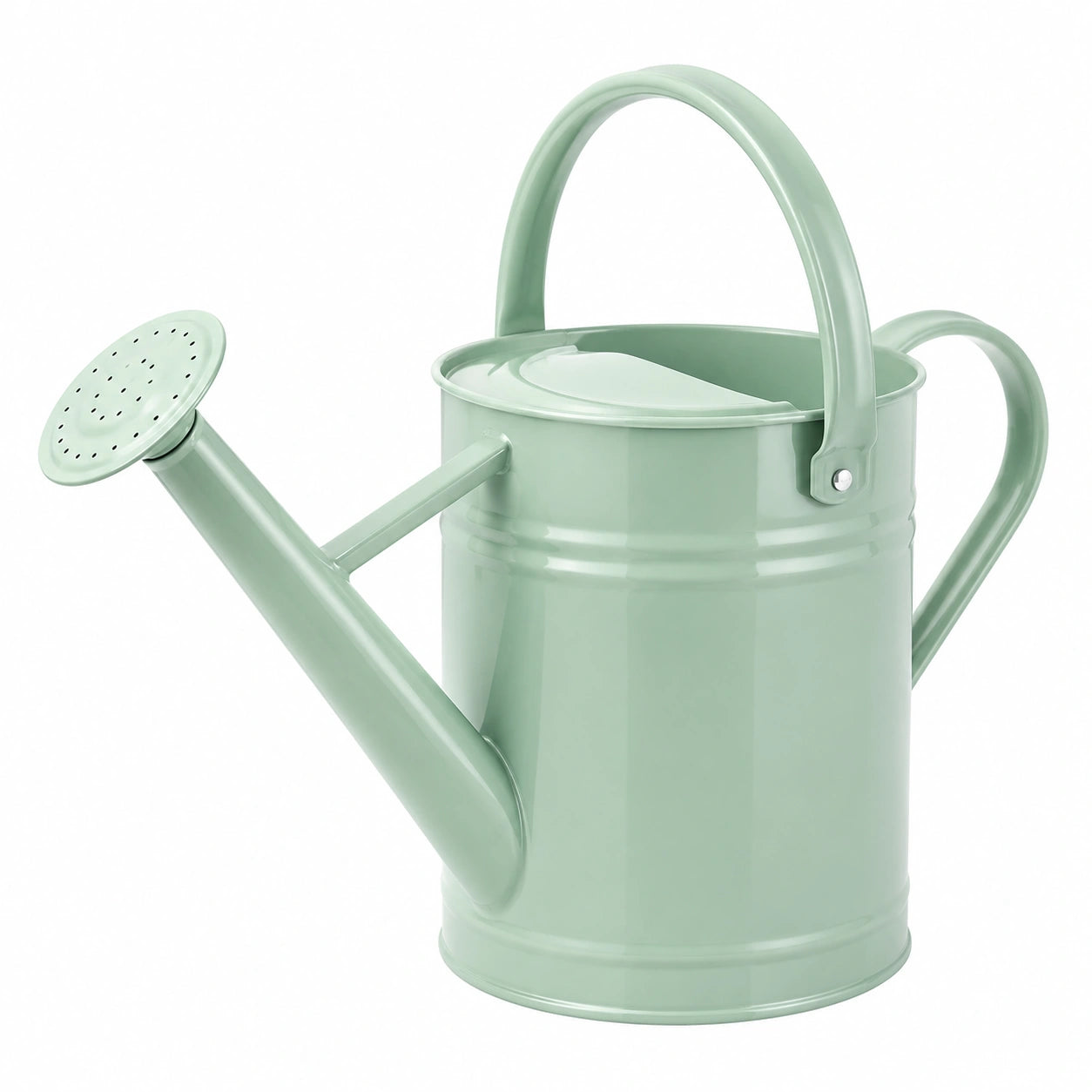 Arrosoir en métal vert menthe 5L