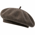 Béret Chevrons Marron Intemporel pour Adultes