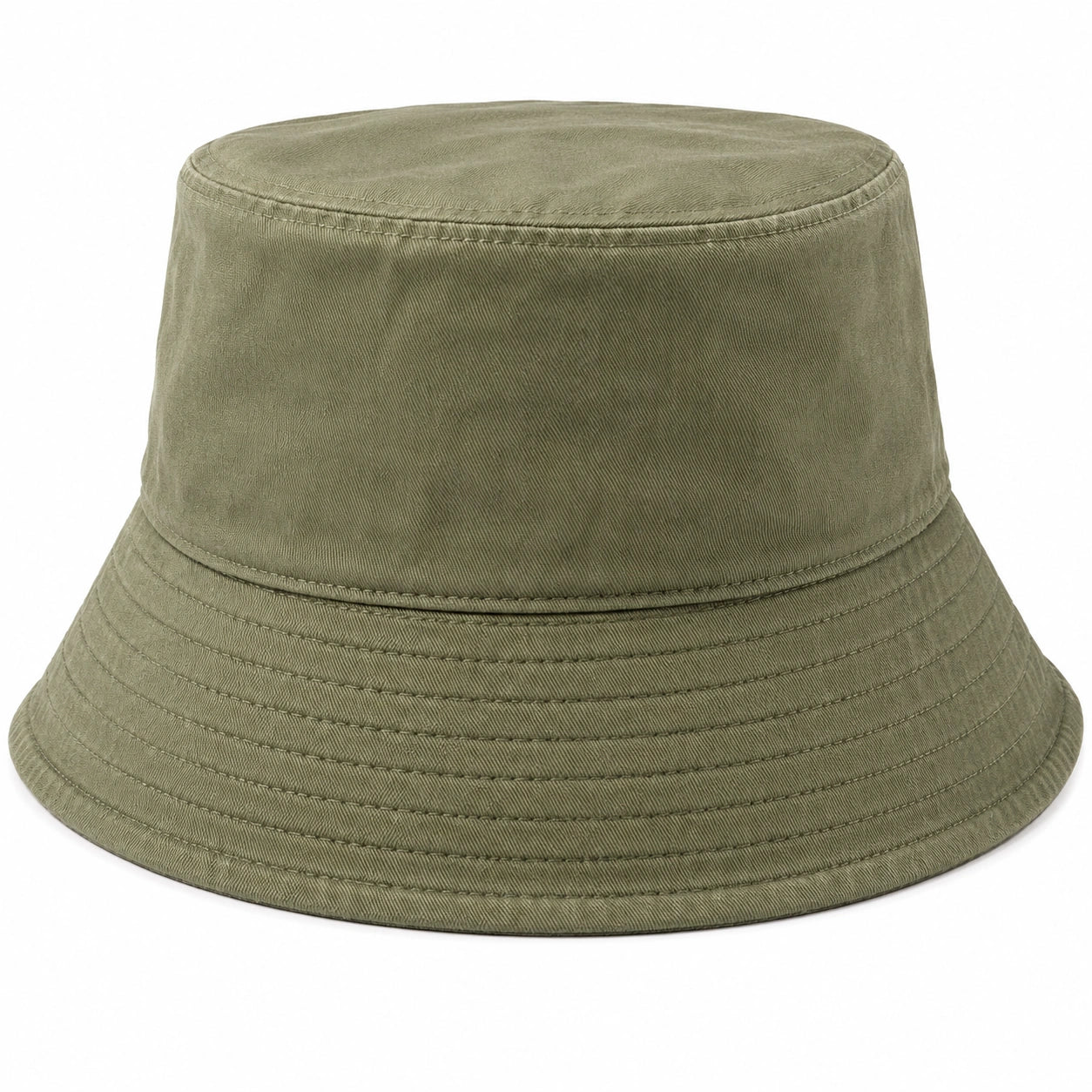 Chapeau Bob Unisexe Vert Kaki