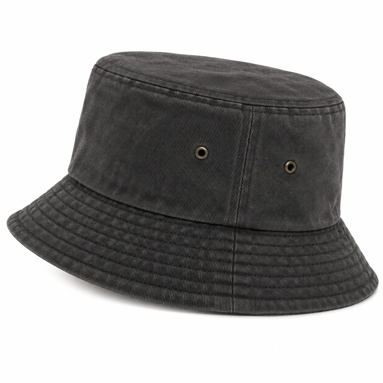 Bob noir classique avec œillets de ventilation