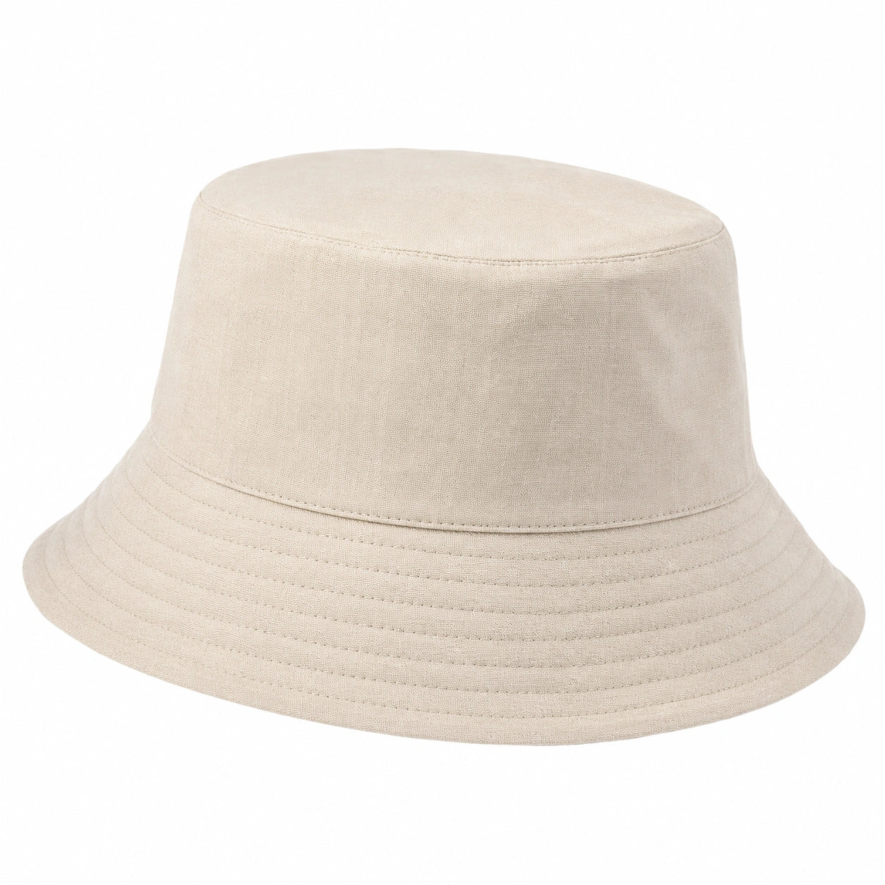 Chapeau bob unisexe beige - Taille unique