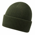 Bonnet en tricot épais pour adultes - Kaki