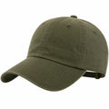 Casquette Réglable Unisexe Vert Kaki