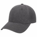 Casquette Grise Ajustable avec Ventilation