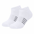 Chaussettes Courtes Respirantes Blanc et Gris