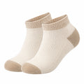Chaussettes courtes confortables beige