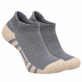 Chaussettes Courtes Respirantes Gris et Beige